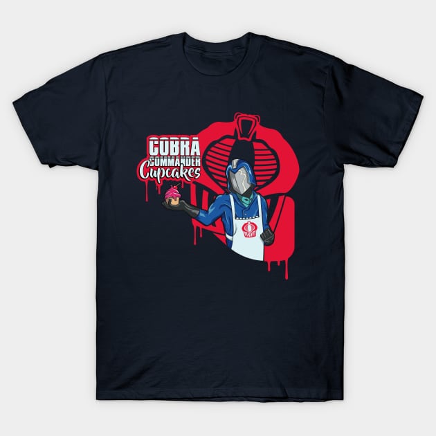 Cobra Cupcakes T-Shirt by BAHMcreations